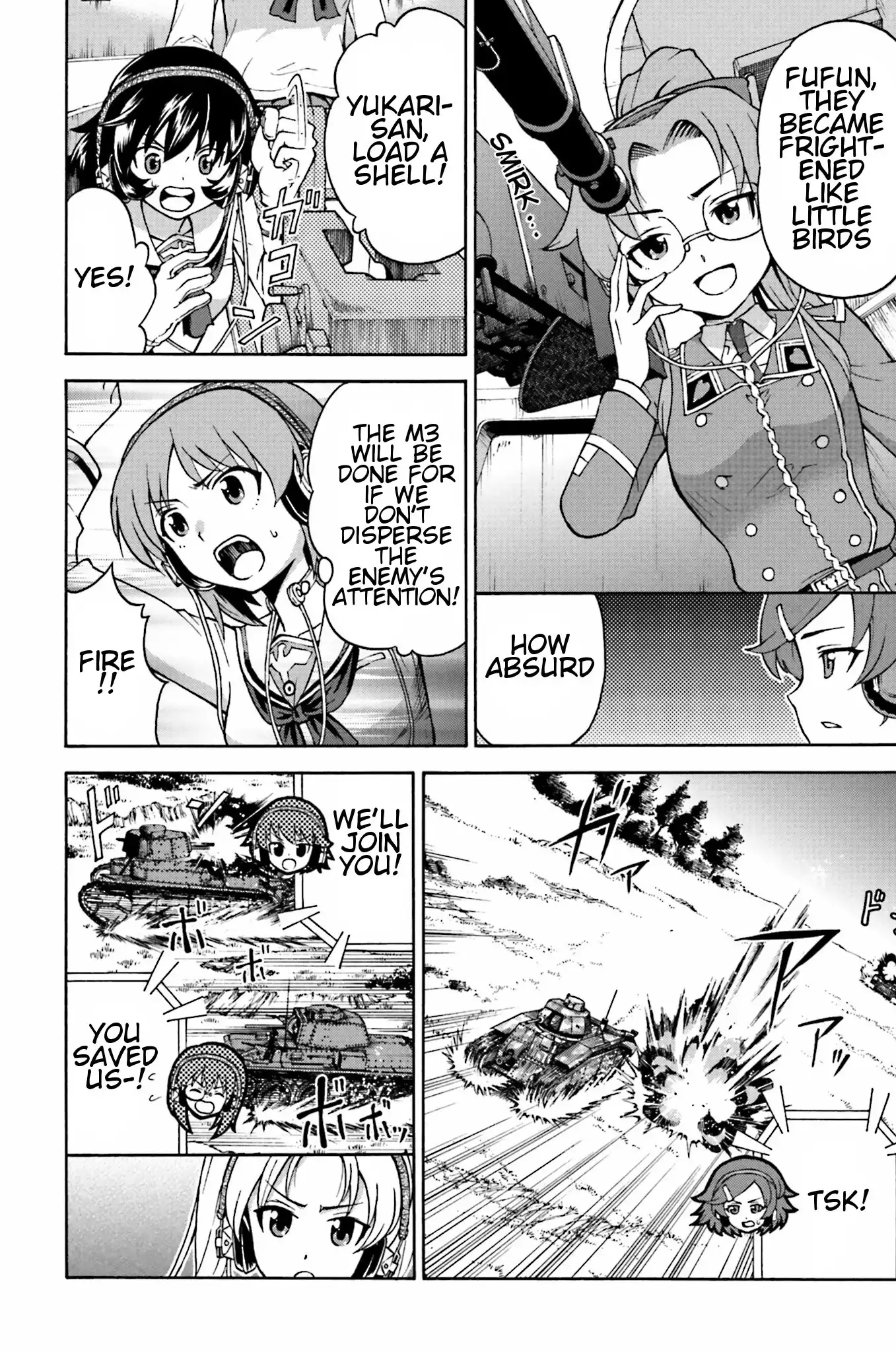 GIRLS und PANZER - Gekitou! Maginot-sen desu!! Chapter 7.001 12